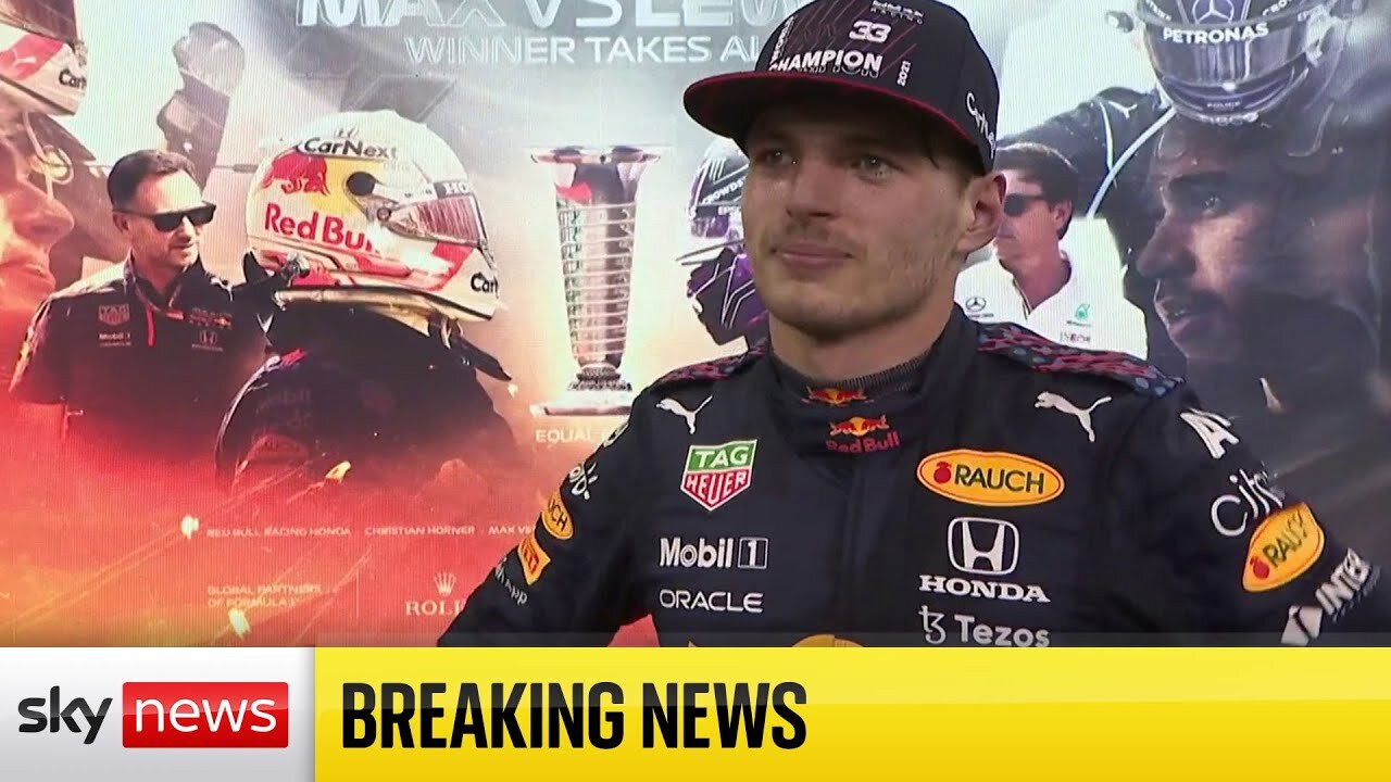 BREAKING: Max Verstappen beats Lewis Hamilton to become F1 World Champion