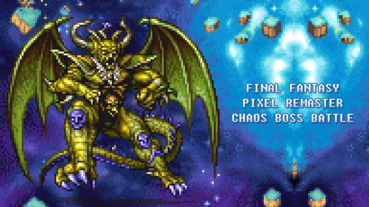 FINAL FANTASY Pixel Remaster Final Boss Battle Chaos & The End (PC)