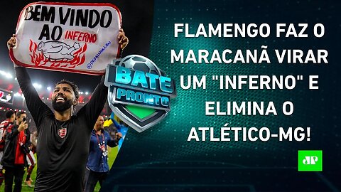 INFERNAL! Flamengo DOMINA e ELIMINA o Atlético-MG da Copa do Brasil! | BATE-PRONTO – 14/07/22