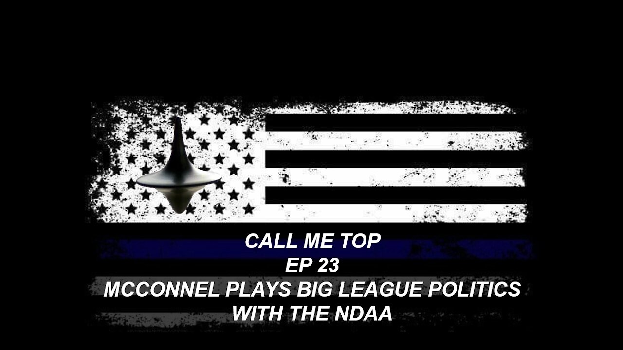 MCCONNEL USES THE NDAA TO PLAY BIG LEAGUE POLITICS