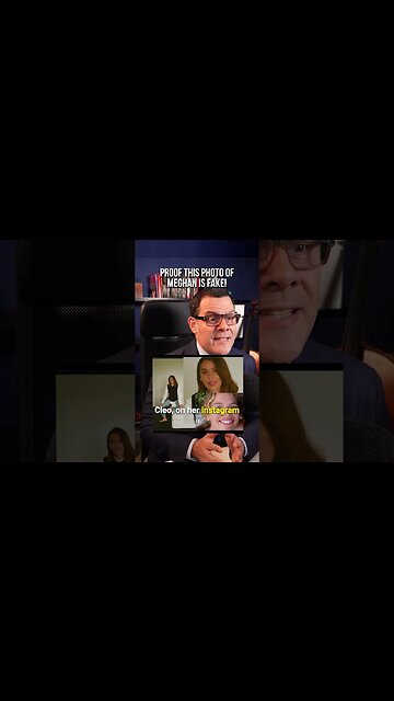 PROOF this photo of Meghan IS FAKE!