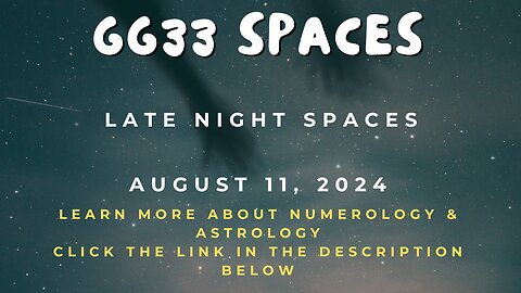 GG33 Spaces: Late Night Spaces