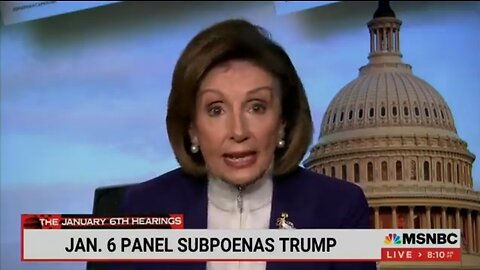 Pelosi: Trump’s ‘Not Man Enough’ To Show Up To Testify Before Jan 6 Committee