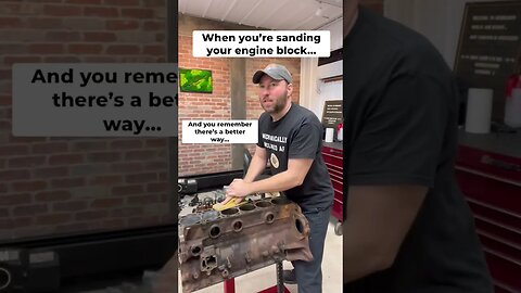 BMW E34 M5 Engine Block Resurfacing #shorts #bmw #cars #automotive #diy #bmwm5 #bmwe34 #restoration