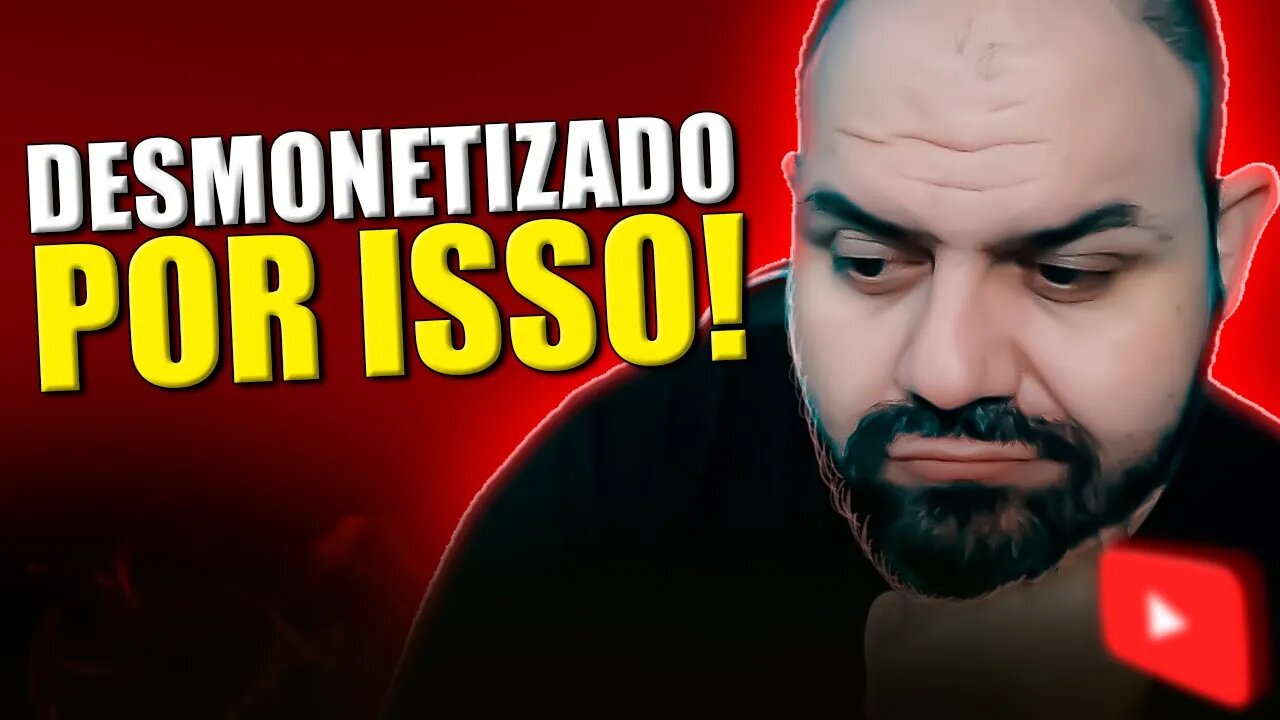 SEU CANAL DARK PODE SER DESMONETIZADO A QUALQUER MOMENTO POR CAUSA DISSO!!