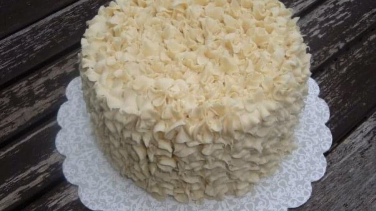 Raw Vanilla Cake