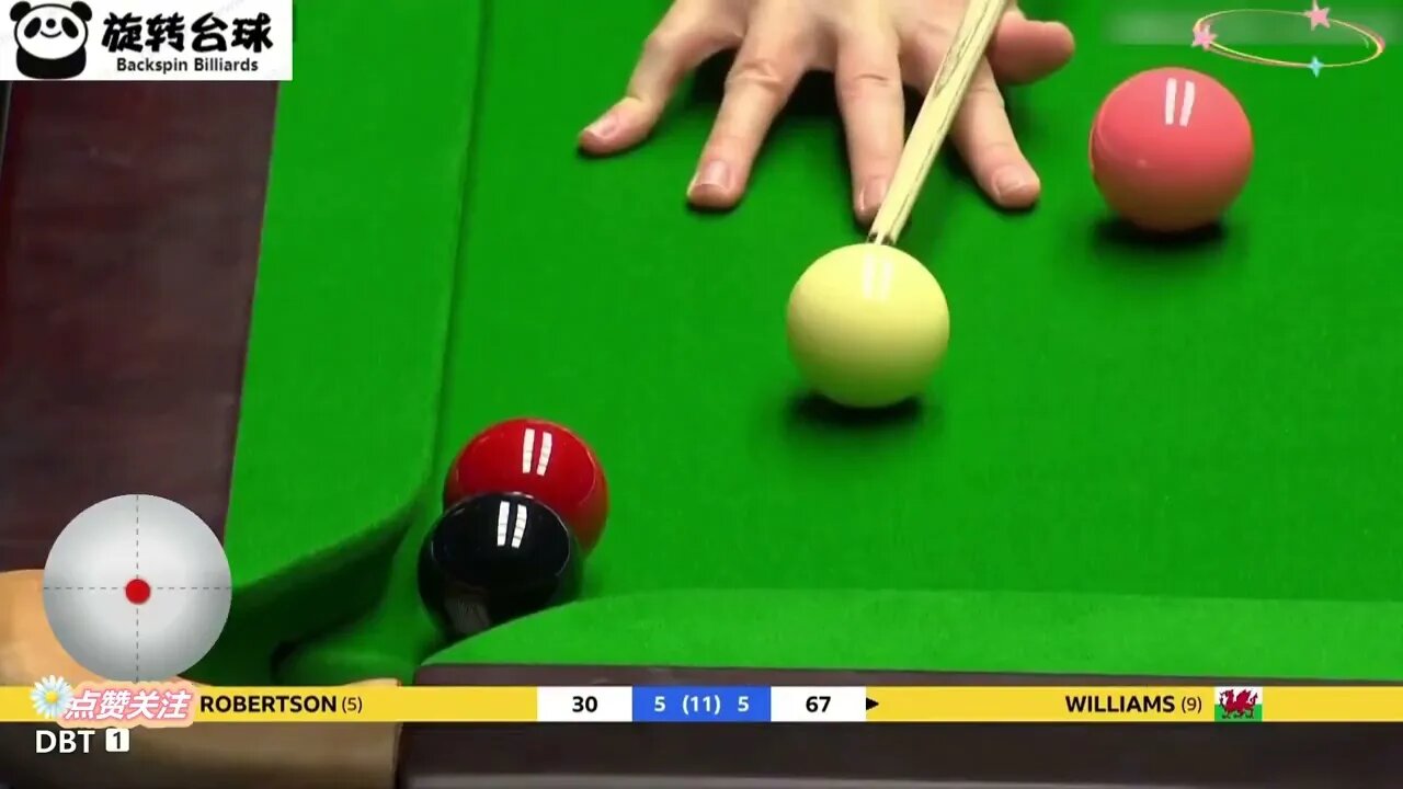 Snooker's = best = decisive = game, = with = black = balls = blocking = the bag