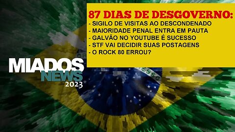 Miados News - O cerco está fechando, de um lado o povo e do outro o descondenado.