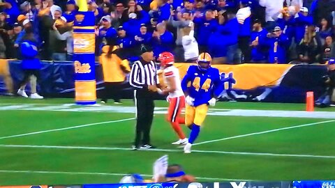 Panthers LB #30 Rasheed Biles TD 🏈35 yd pick 6