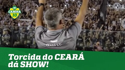 De arrepiar! Torcida do CEARÁ dá SHOW com LISCA DOIDO!
