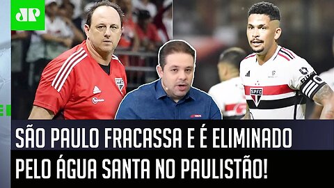 "NÃO DÁ pra FALAR ISSO! O São Paulo FOI ELIMINADO pelo Água Santa, e o que CHAMA A ATENÇÃO é..."