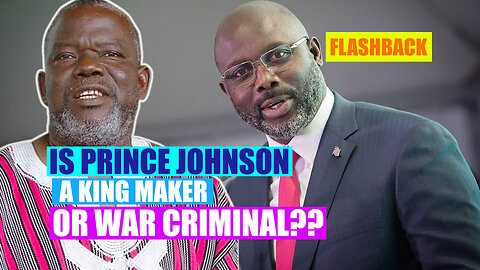 Liberians React!! 🇱🇷 🇱🇷 Why Did Prince Johnson Turns His Back George Weah? | Flashback | 2023