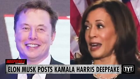 Elon Musk Violates His Own Policy, Posts Kamala Harris Deepfake