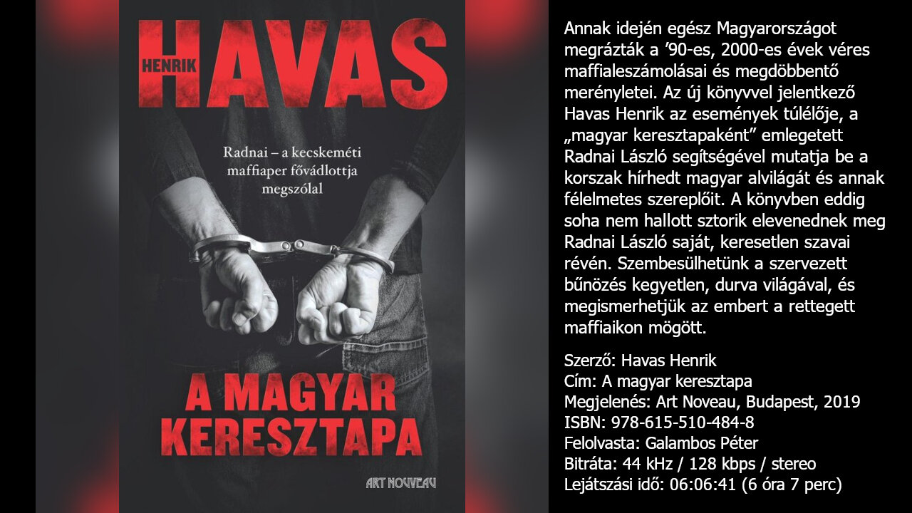 Havas Henrik: A magyar keresztapa. Art Noveau, Budapest, 2019