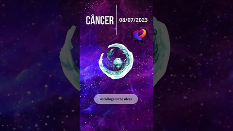HORÓSCOPO DE #CÂNCER - COMO ESTÁ O PERIODO PARA VOCÊS! HOJE 08/07/23 #shorts