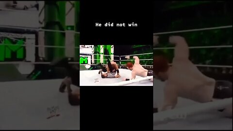 HE STARTED FIGHTING THE REF #fail #wwe