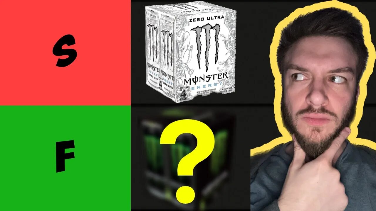 Monster Energy Drink Flavor Tier List