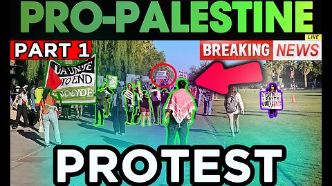 Massive PRO-PALESTINE Student PROTEST Clashes With GOSPEL PREACHING - PART 1 | University Of Arizona