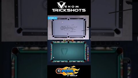 Who did it better? 8-Ball Pool 🎱 or Venom?⚪ :) #8ballpool #shorts