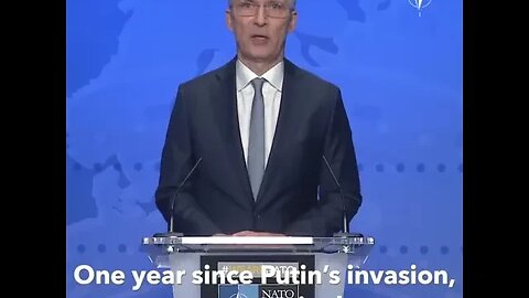 NATO chief Jens stoltenBerg pledges ongoing support for 'underestimated' Ukraine