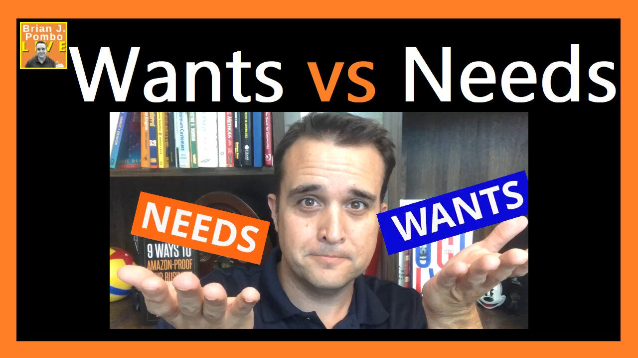 Wants Vs. Needs 🌭🥦 (Identifying Consumer Buying Habits)