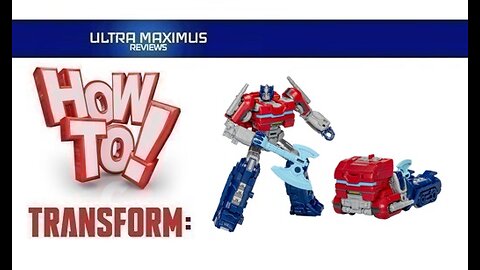 🔥 How to Transform Optimus Prime / Orion Pax | Transformers ONE