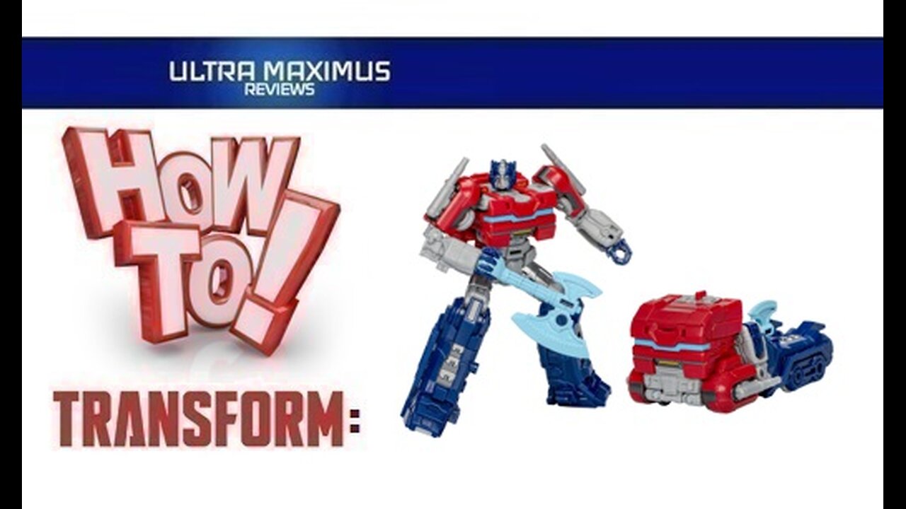 🔥 How to Transform Optimus Prime / Orion Pax | Transformers ONE