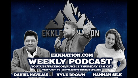 “GENOCIDE IN OUR WORLD” THE GROWING THREAT OF GLOBAL TYRANNY EPISODE #71 | EKKLESIA NATION