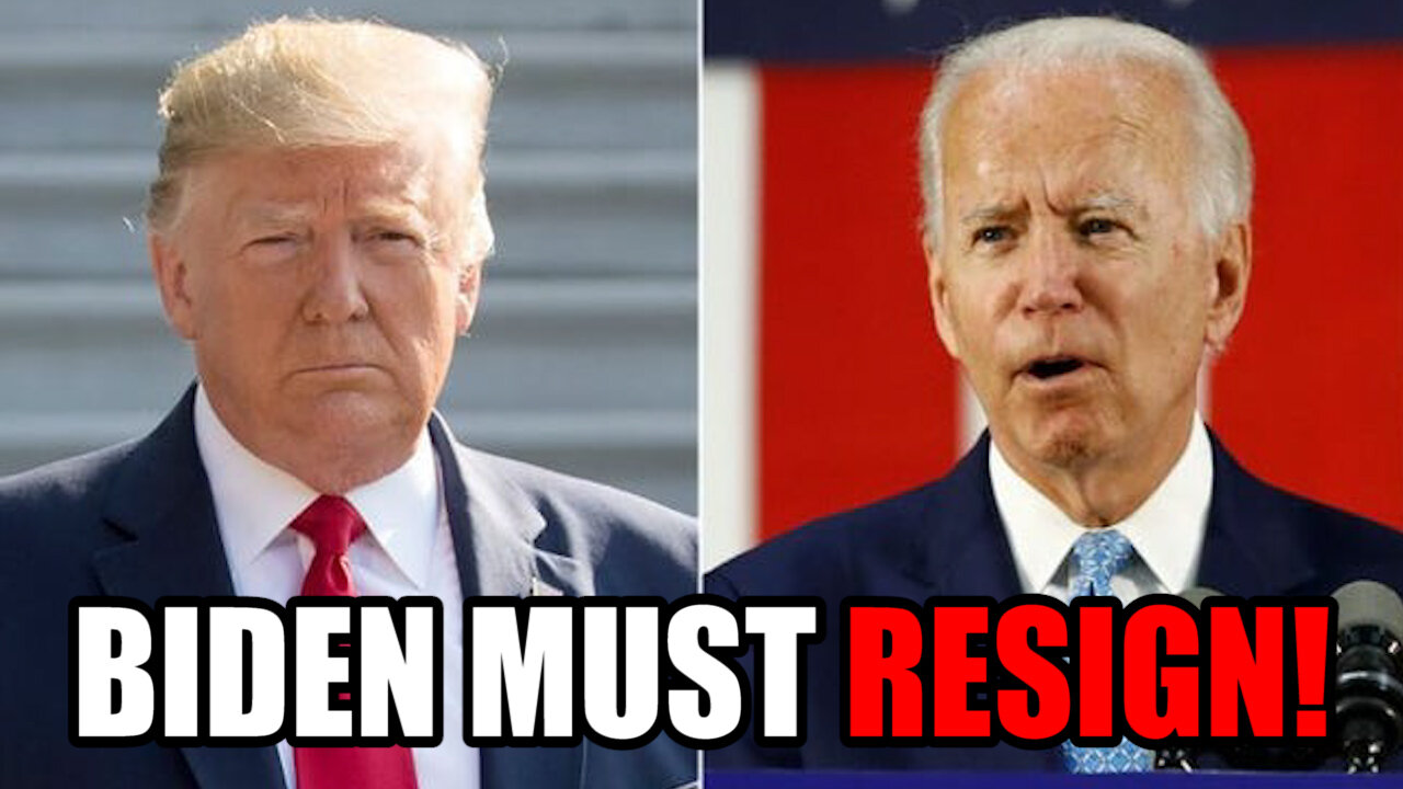 Trump Calls for Biden to RESIGN Over Afghanistan and other Issues