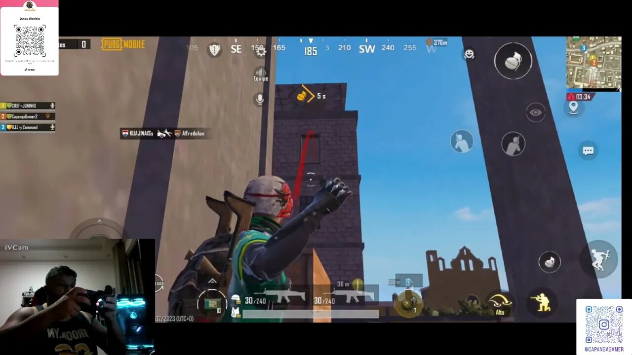 Matando a saudade de jogar um PUBG MOBILE, com os amigos. Parte - 1