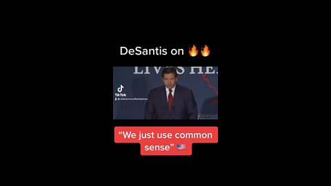 Ron DeSantis on 🔥🔥 “We just use common sense” Trump Bongino Bannon Biden Tate Rogan