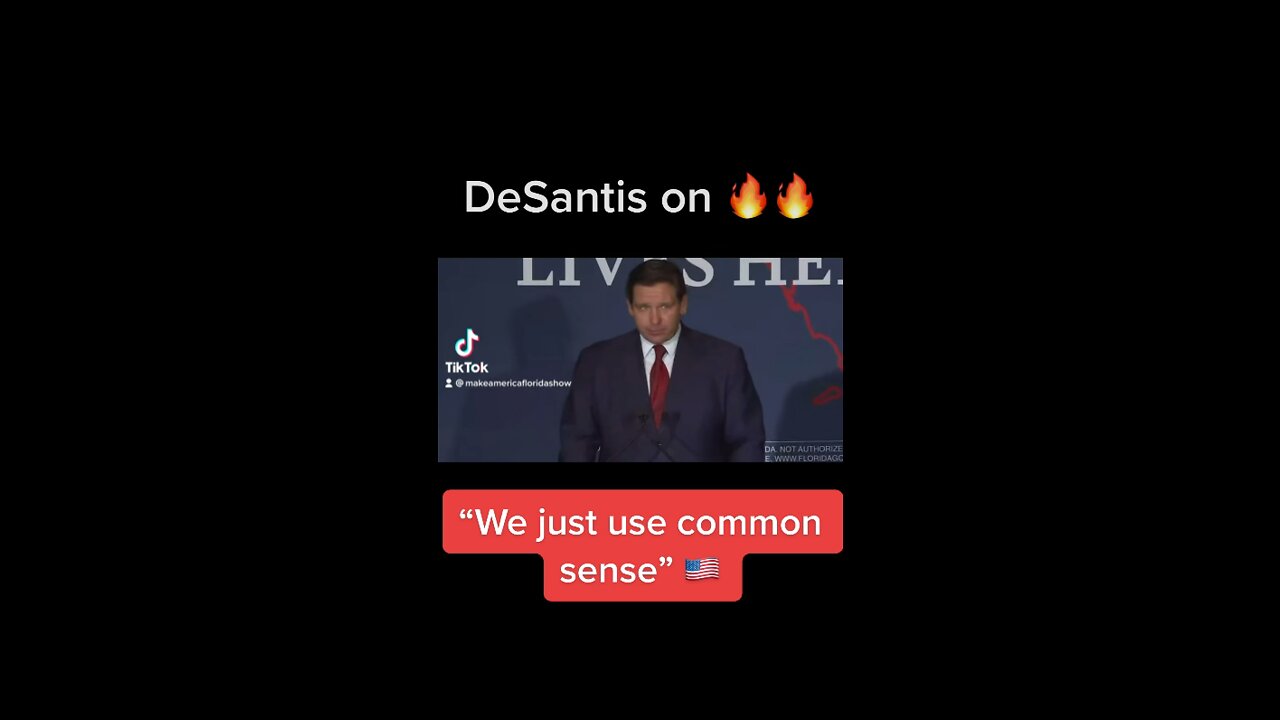 Ron DeSantis on 🔥🔥 “We just use common sense” Trump Bongino Bannon Biden Tate Rogan