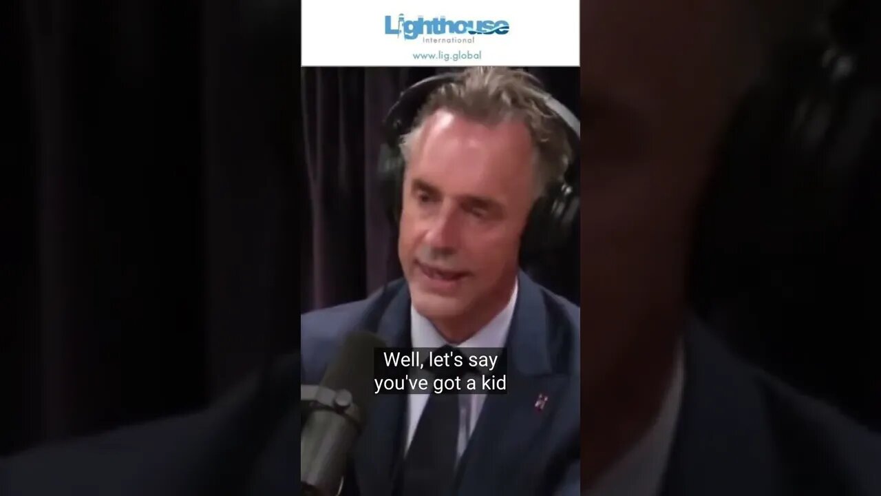 Jordan Peterson - Aim Low for Humility - Lighthouse International #jordanpeterson #shorts