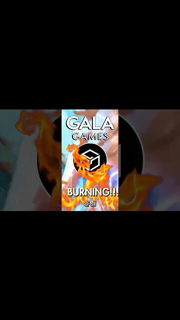 Gala Games is BURNING! #galagames #shorts