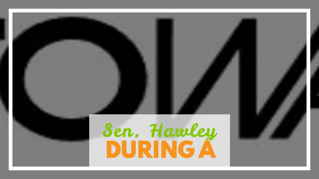 Sen. Hawley Exposes Biased Biden Archivist Candidate, Calls Out ‘Weaponization’ Of Federal Gove...