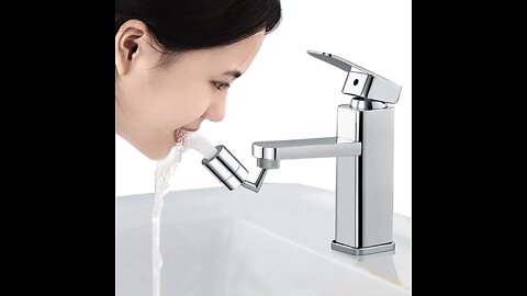 Universal 720° rotatable Splash Four-Layer Mesh Filter Faucet Water Nozzle Anti-Splash