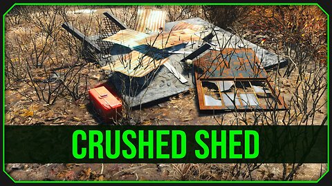 Crushed Shed in Fallout 4 - Discovering Hidden Wonders!