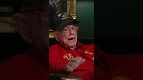 Don Graves Iwo survivor Crawling over 50 bodies #Iwo #shawnryanshow #reelreacts #shorts