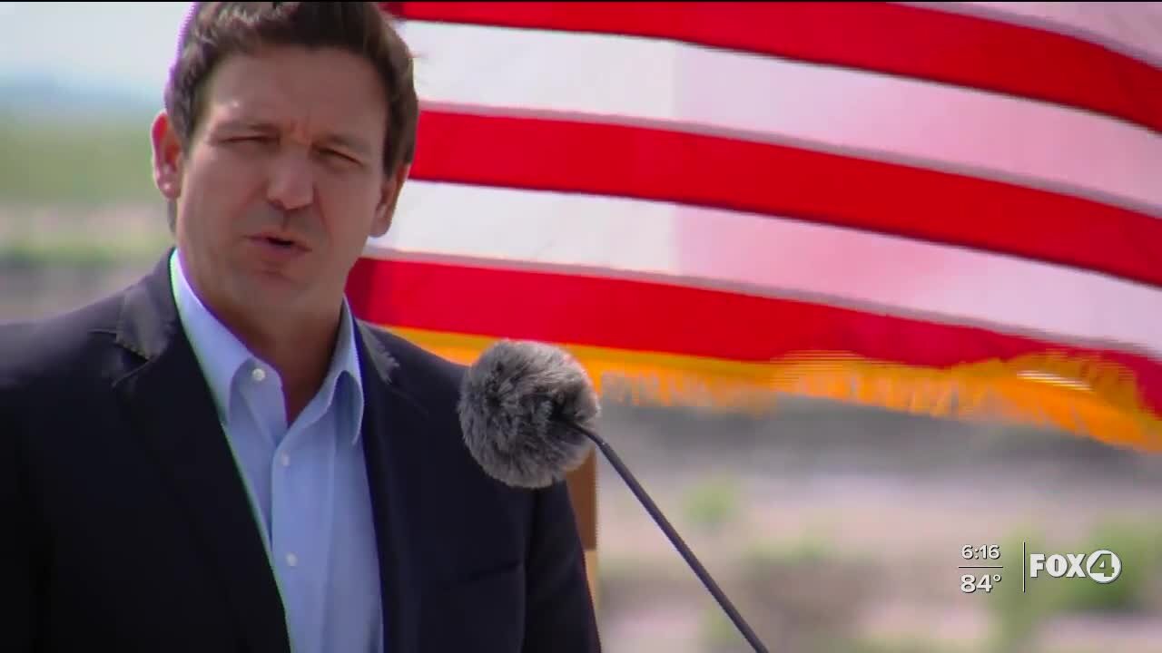 Governor Ron DeSantis announces major milestone to advance EAA Reservoir project