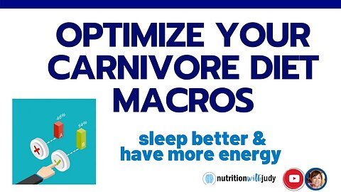 Optimize Your Carnivore Diet Macros to Get Better Sleep and More Energy - Ideal Macros and Ratios
