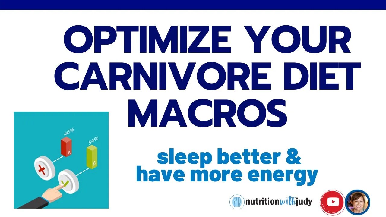 Optimize Your Carnivore Diet Macros to Get Better Sleep and More Energy - Ideal Macros and Ratios