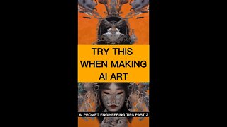 Try Using This Technique to Make Better AI Art... #aiartists