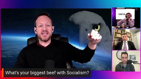 Caleb goes up against Dave Smith & Spike Cohen - Debating Libertarians on Convo Couch