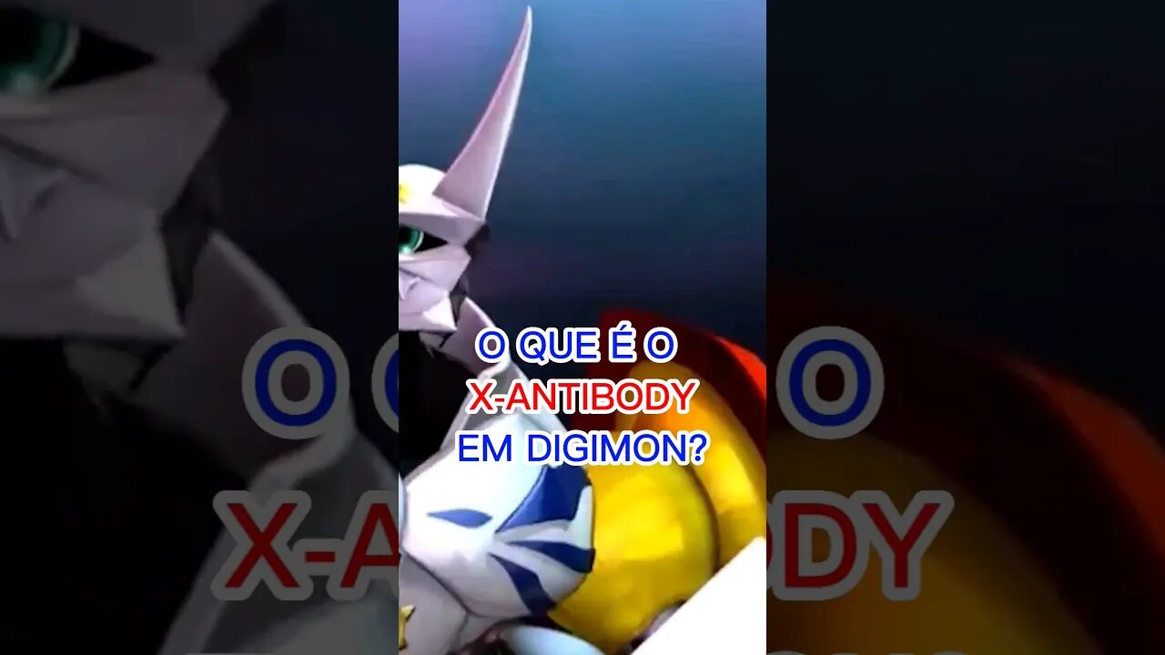 O QUE É O ANTIBODY-X EM DIGIMON! #digimon #shorts
