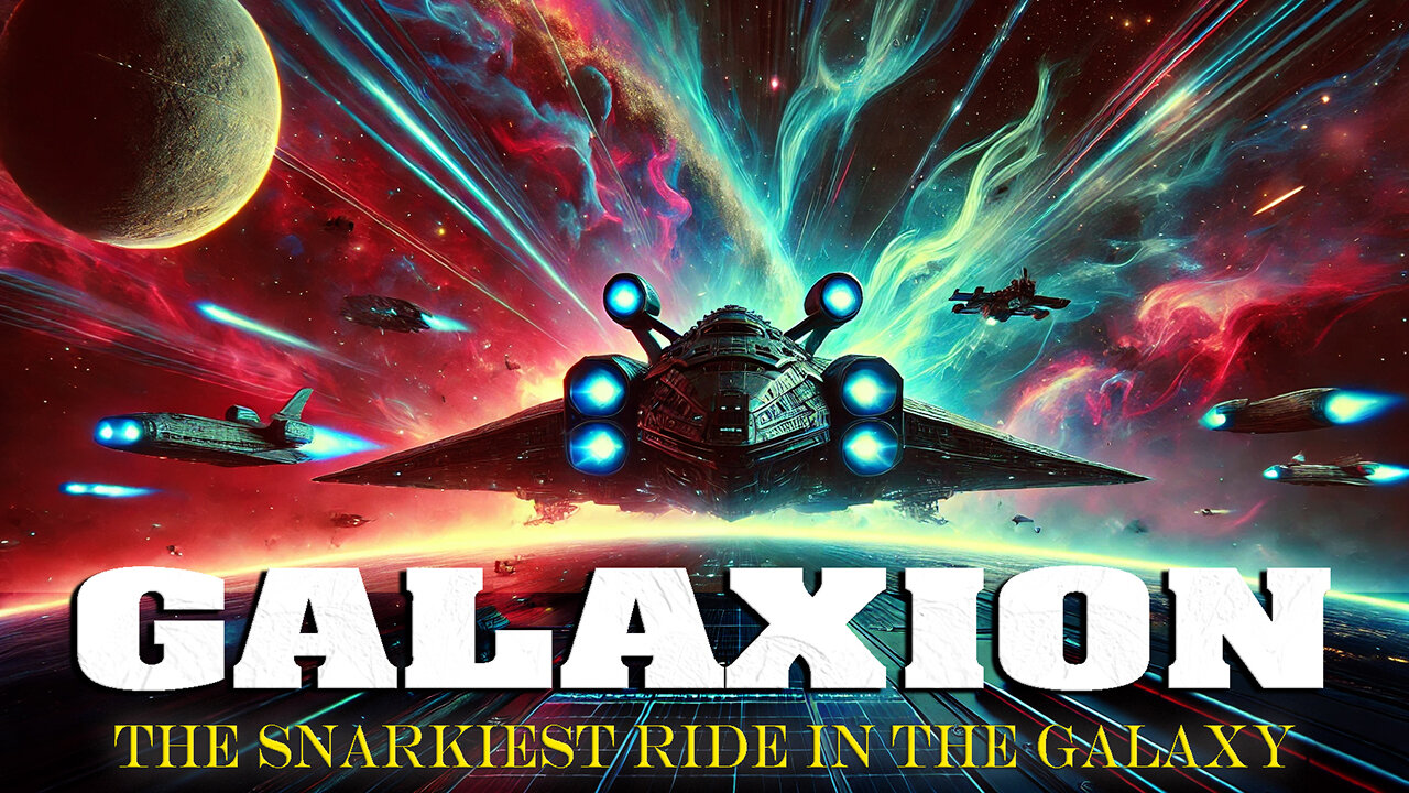 Welcome aboard the Galaxion, the galaxy’s most ‘efficient’ space ferry!