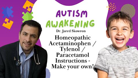 Homeopathic Acetaminophen / Tylenol / Paracetamol Instructions - Make your own!