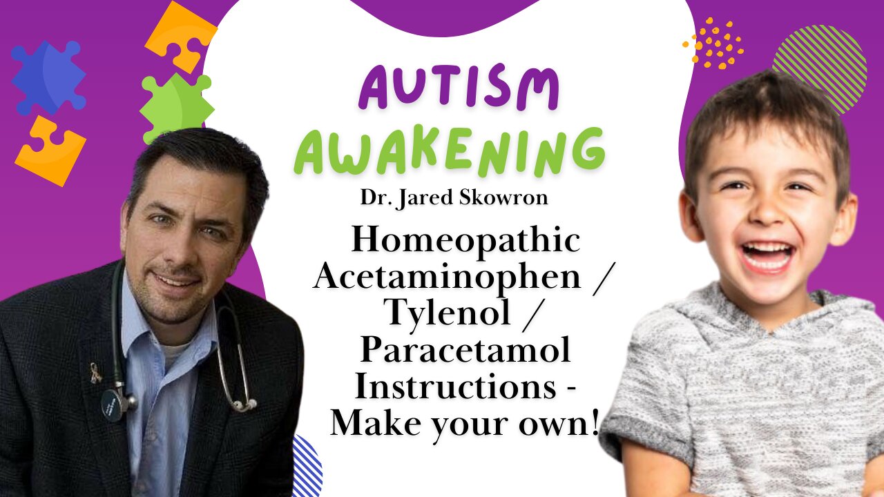 Homeopathic Acetaminophen / Tylenol / Paracetamol Instructions - Make your own!