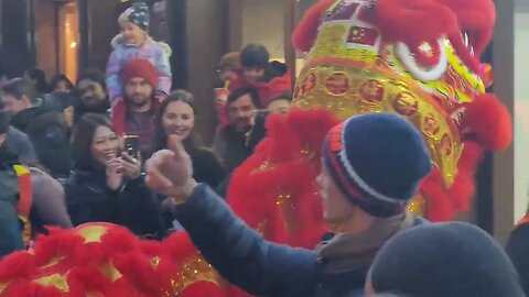 Good luck dragon 🐉 Chinese New year celebrations #london