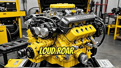 V8 Engine Roars LOUDER Than Your Mom at Dinner Time 🚗🔊