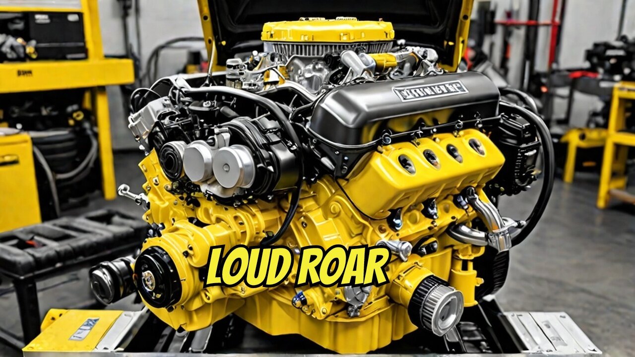 V8 Engine Roars LOUDER Than Your Mom at Dinner Time 🚗🔊